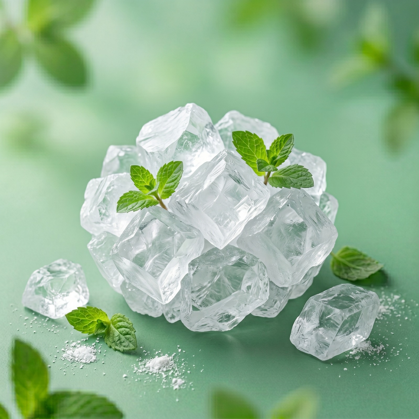 Menthol Bold Crystals Usp/bp – $18/kgs (Standard Packing – 25 kgs HDPE box)